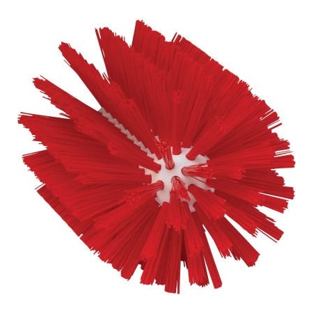 Remco Vikan 4.0in Pipe Brush- Medium, Red 5380-103-4